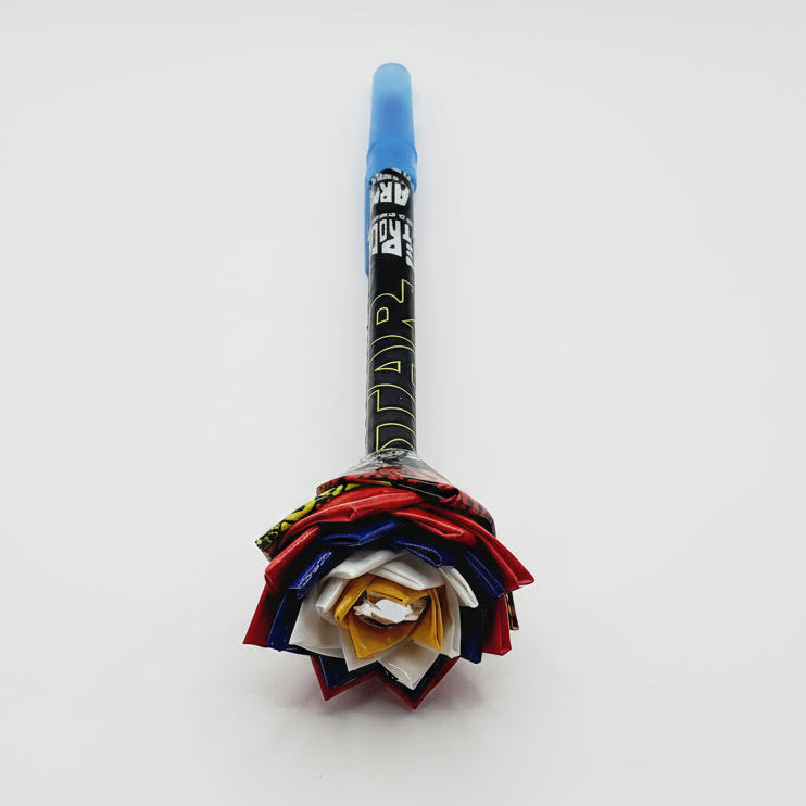 S-Wars Print Duct Tape Flower Pen