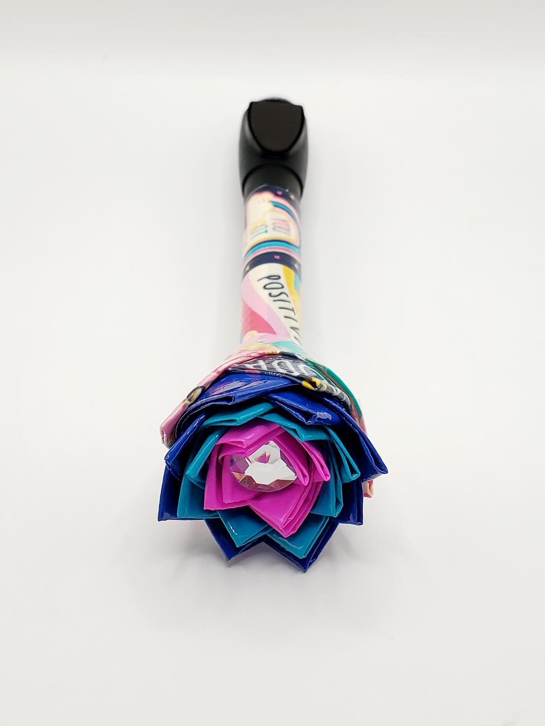 3 for $8.50 Duct Tape Flower Dry Erase Markers