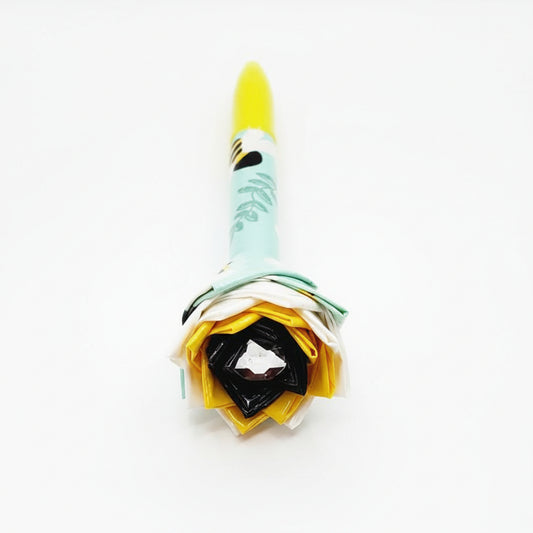 Duct Tape Flower Permanent Marker Bumblebee Pattern w/Yellow Ink