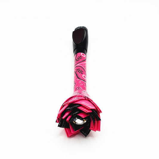 Pink & Black Bandanna Magnetic Dry Erase Marker