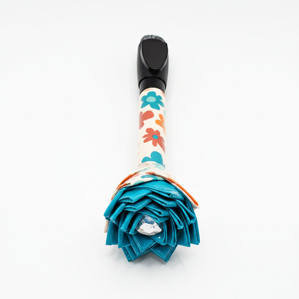 Retro Flower Magnetic Dry Erase Marker