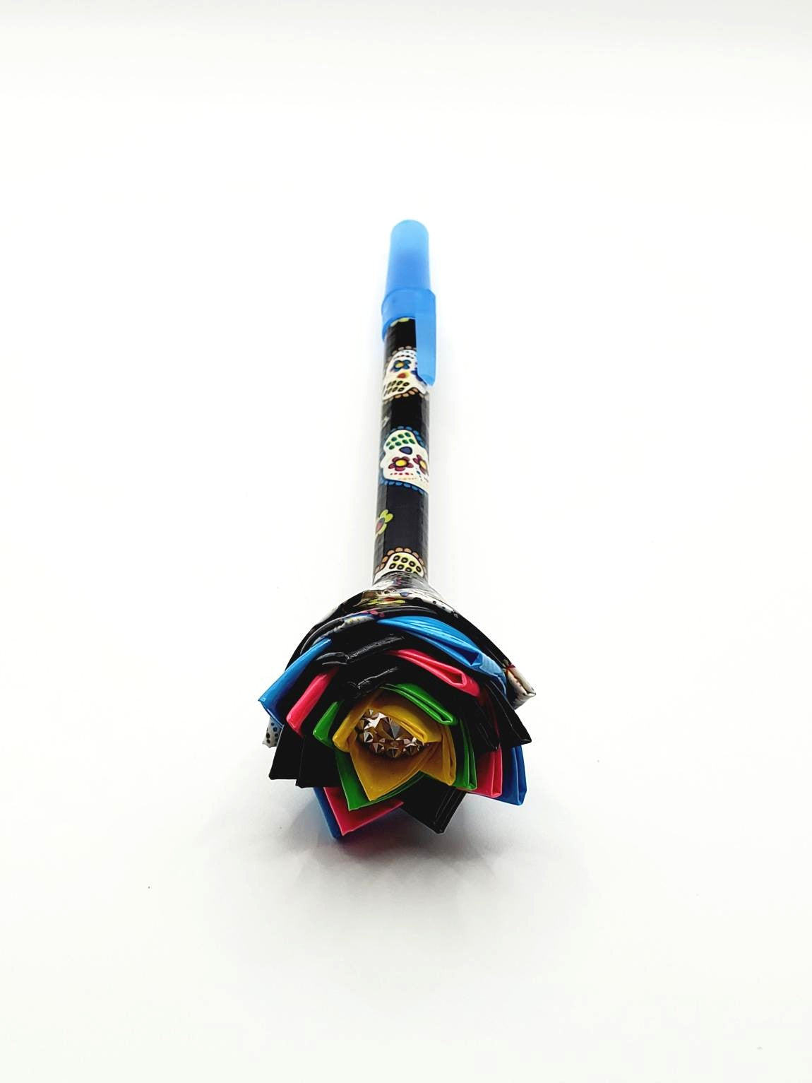 Single Duct Tape Flower Pens (Bic Pens) Medium Point