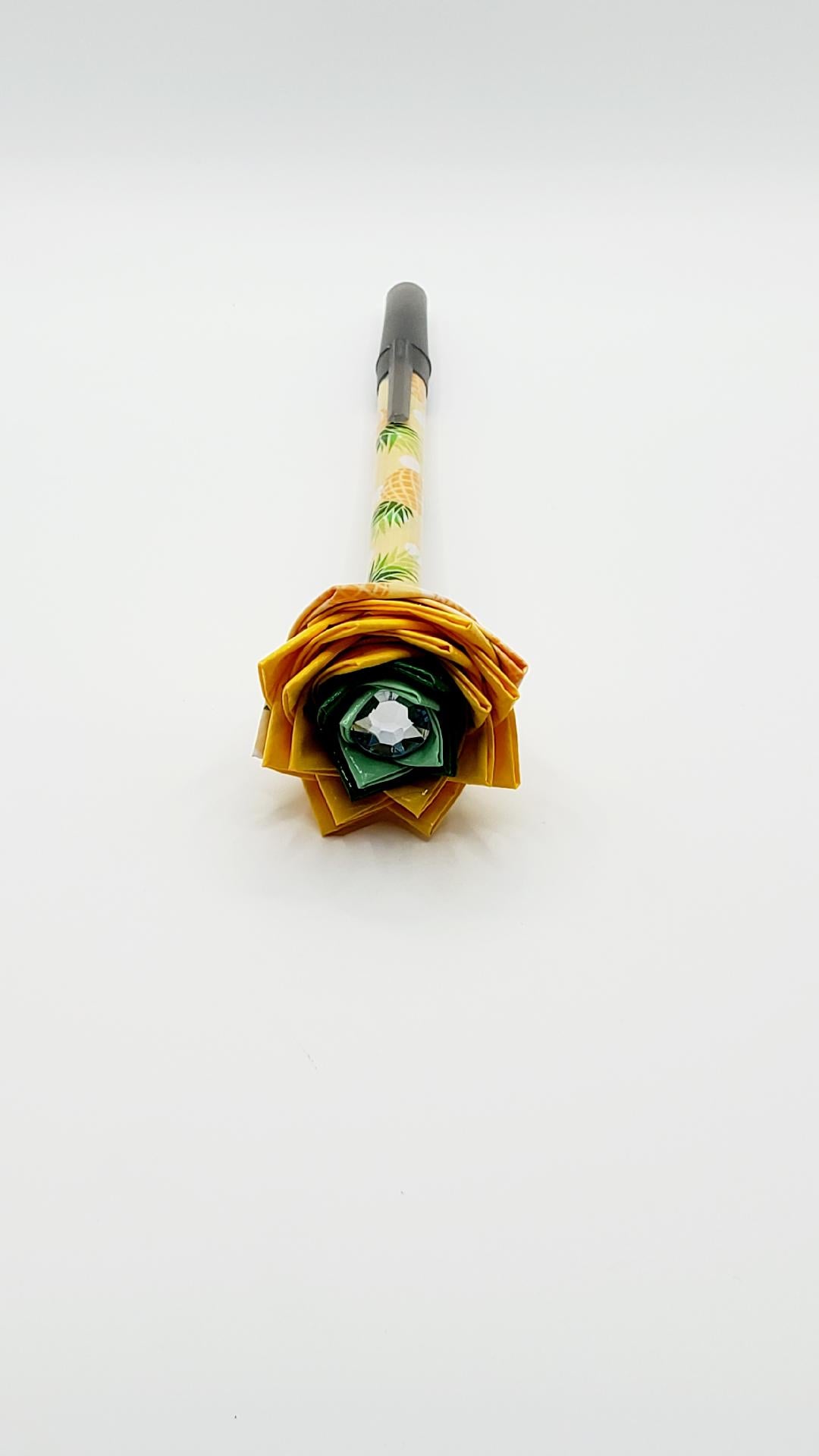 Single Duct Tape Flower Pens (Bic Pens) Medium Point