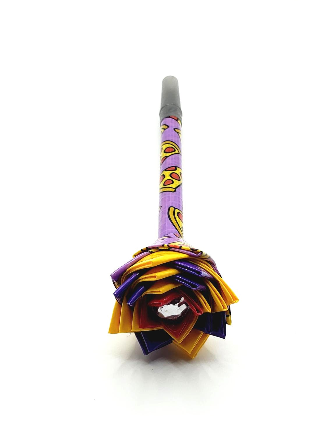 Single Duct Tape Flower Pens (Bic Pens) Medium Point