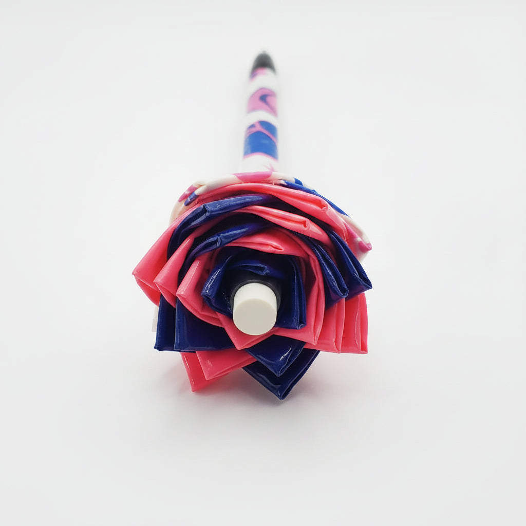 Duct Tape Flower Mechanical Pencil w/Peace & Love