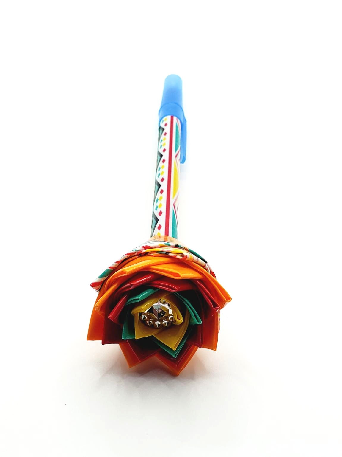 Single Duct Tape Flower Pens (Bic Pens) Medium Point