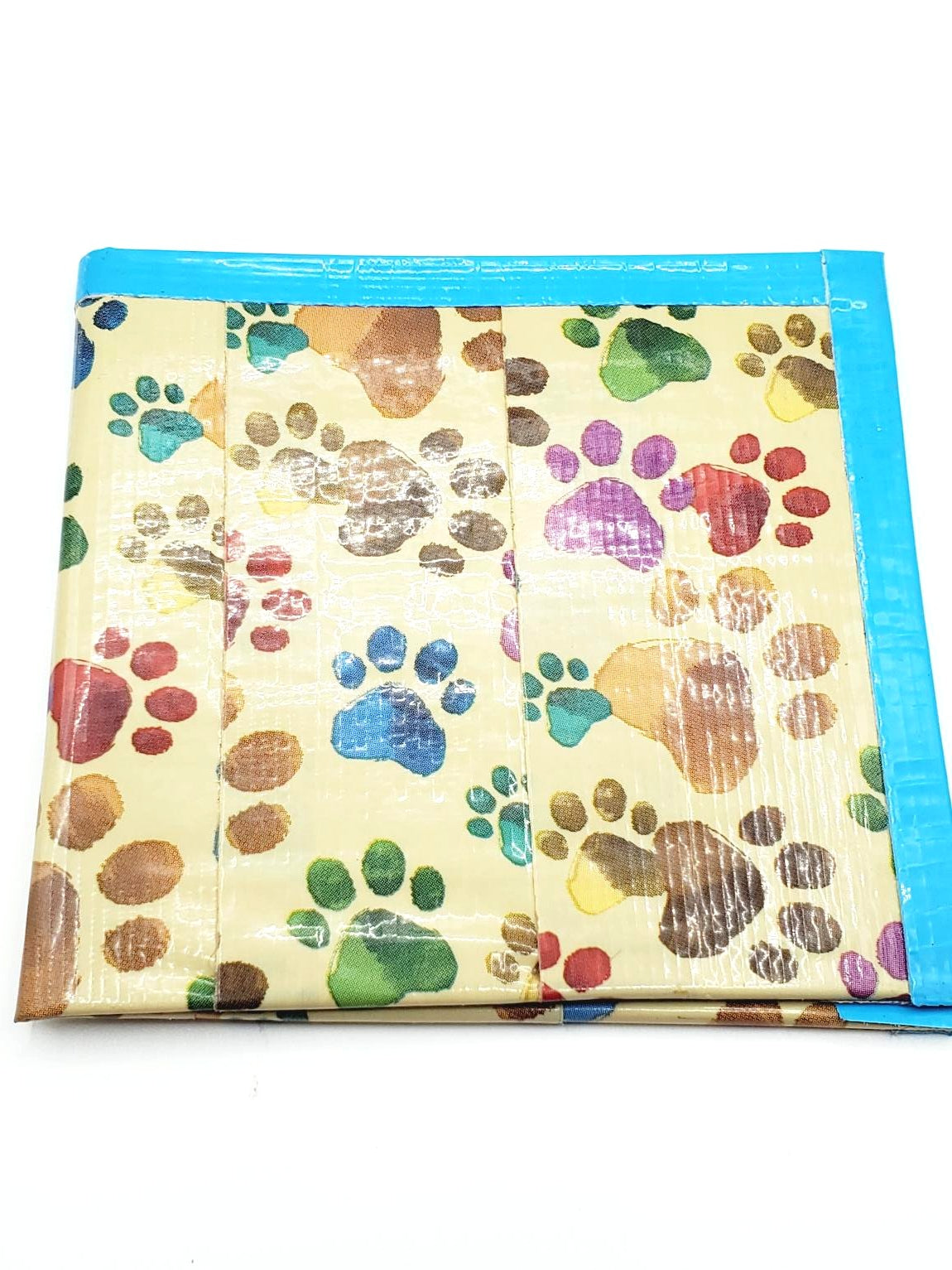 Paw Print Duct Tape Wallet