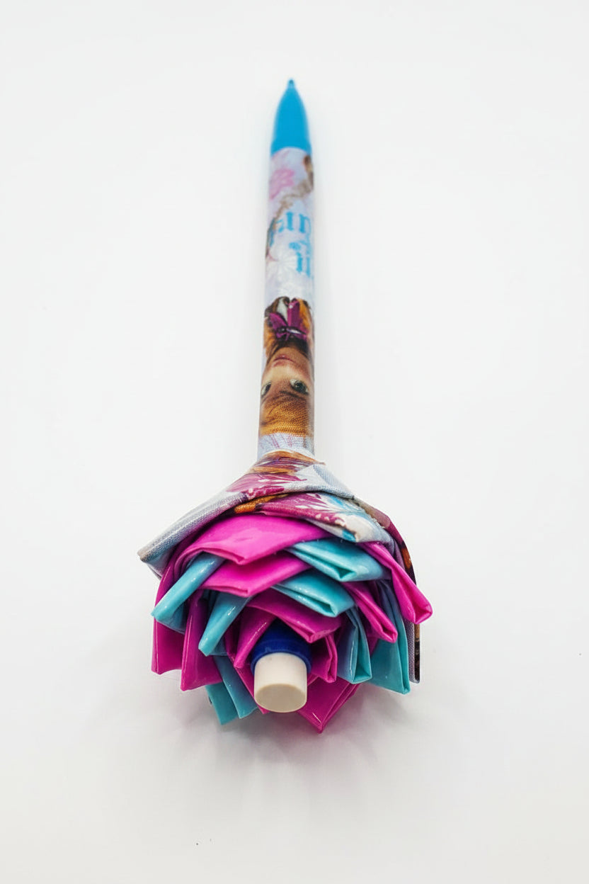 Duct Tape Flower Mechanical 9mm Pencil w/FRZN Anna