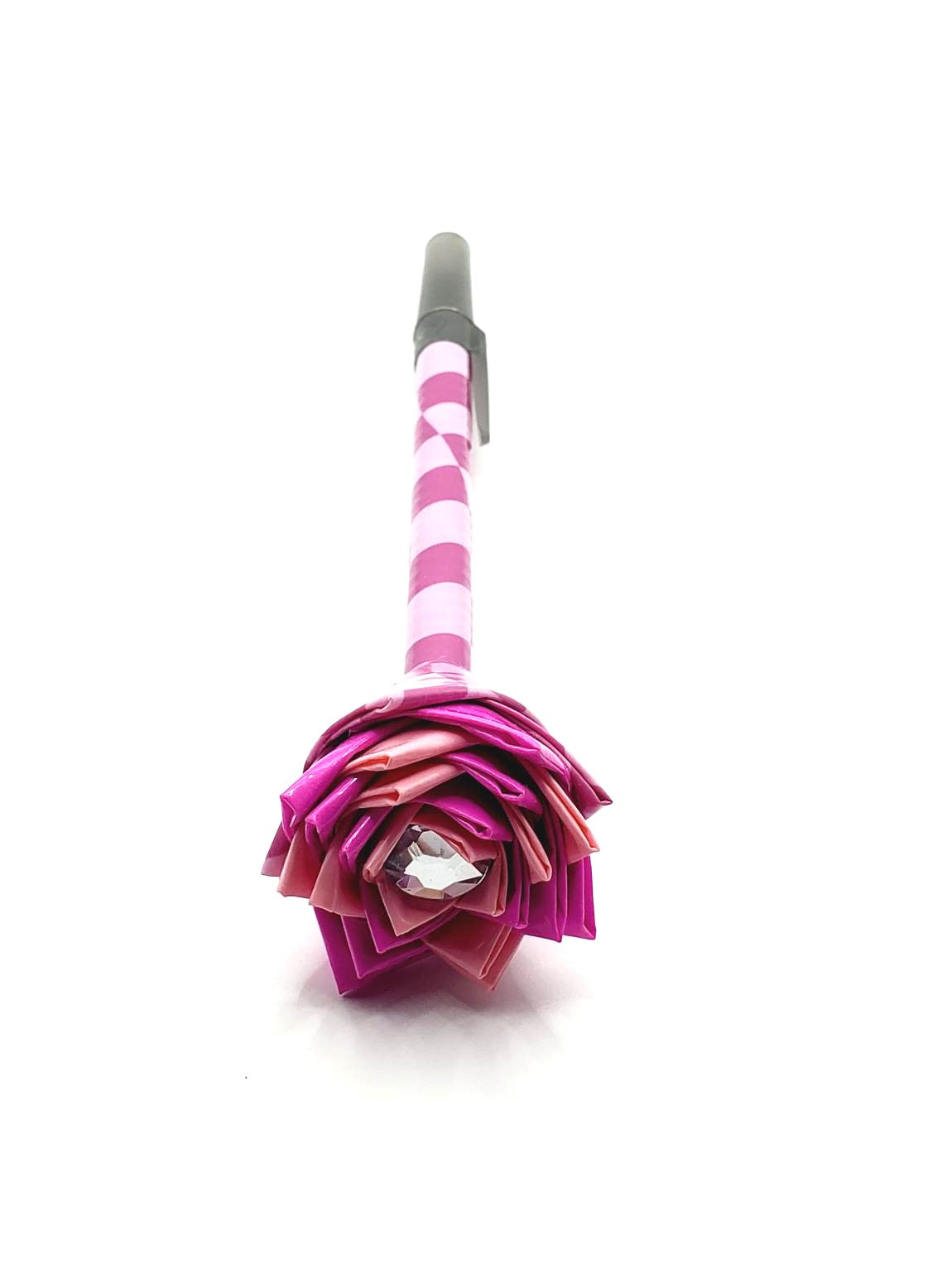 Single Duct Tape Flower Pens (Bic Pens) Medium Point