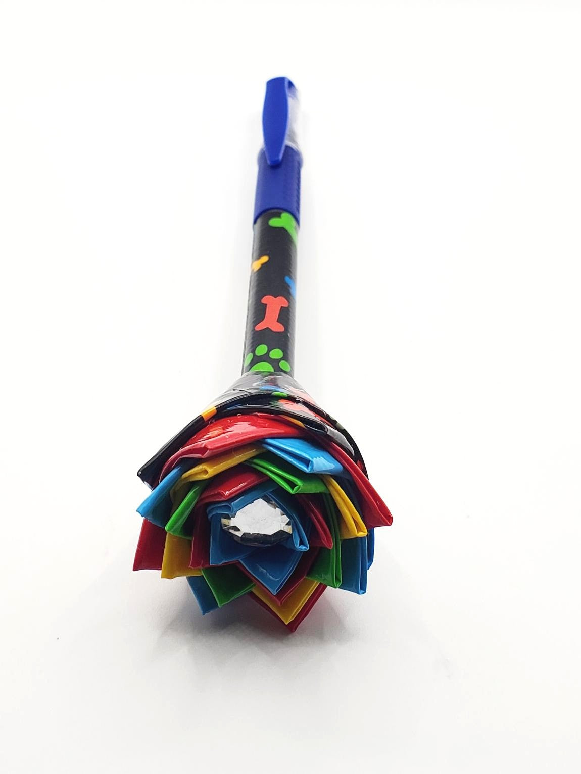 Duct Tape Flower, Jot Gel Pens 7mm Medium Point