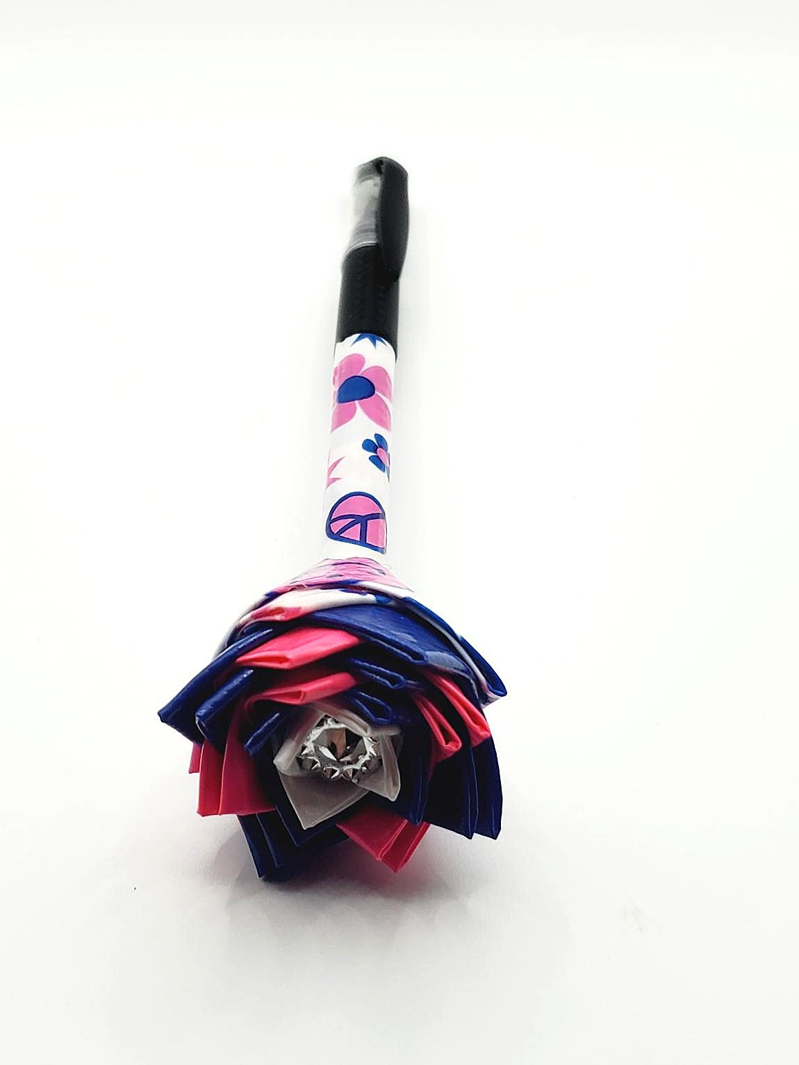 Duct Tape Flower, Jot Gel Pens 7mm Medium Point