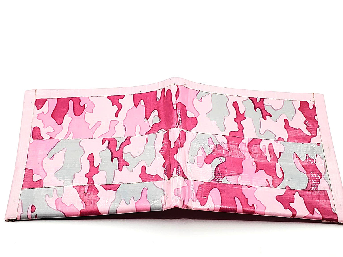 Pink Camo Duct Tape Wallet