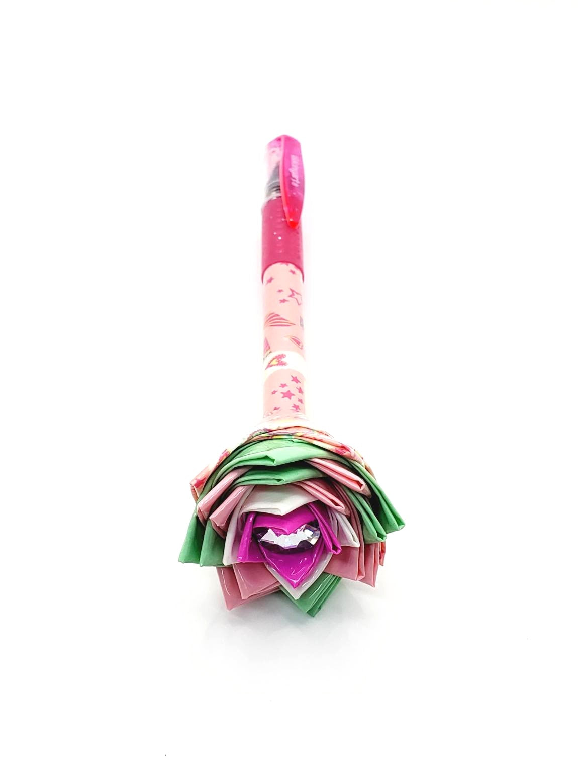 Duct Tape Flower, Glitter Gel Pens