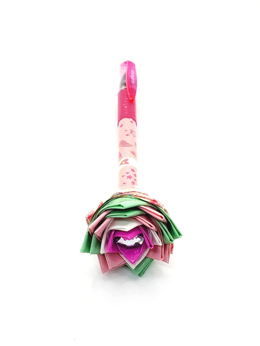 Duct Tape Flower, Glitter Gel Pens