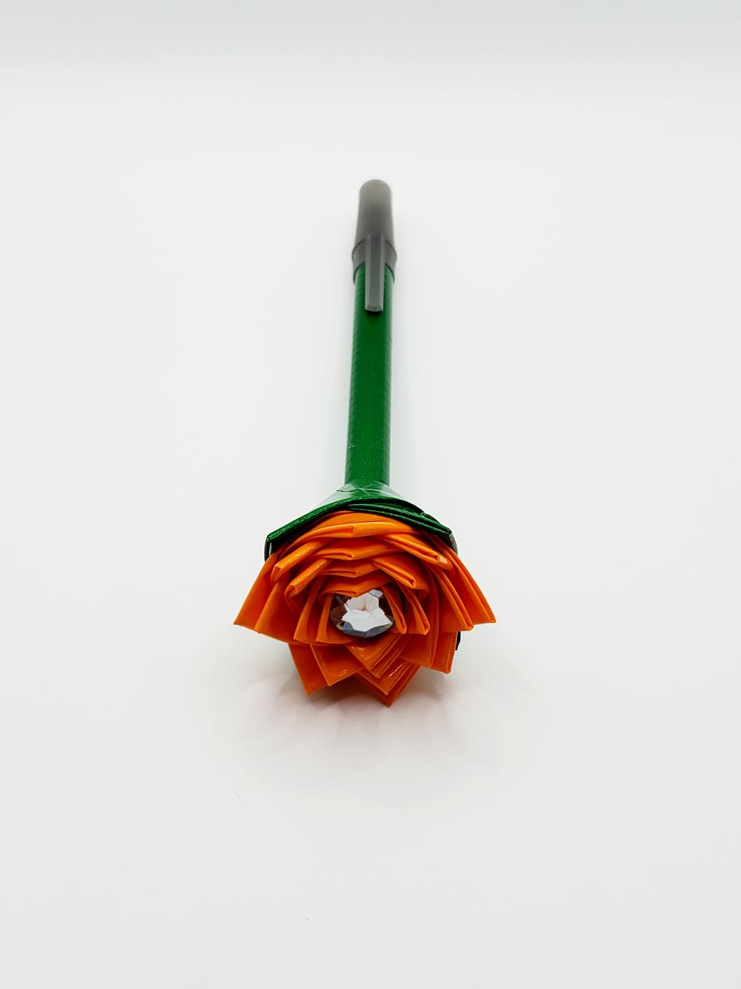Single Duct Tape Flower Pens (Bic Pens) Medium Point