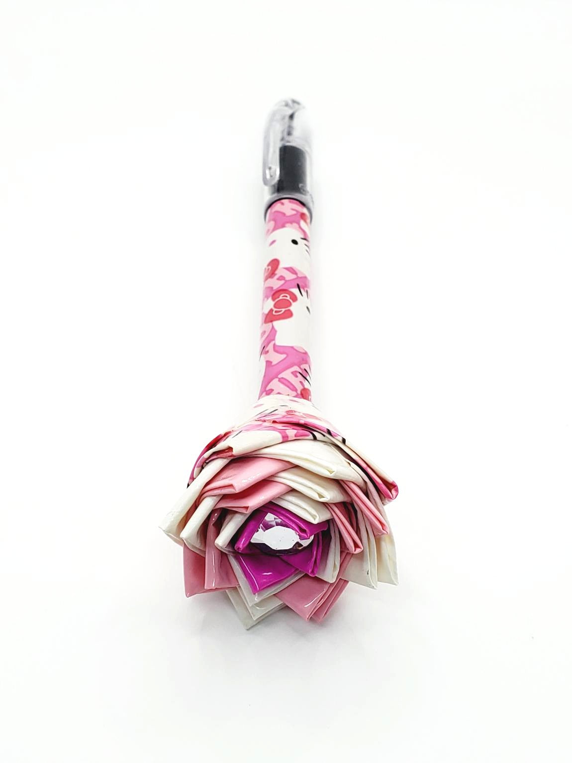 RSVP Duct Tape Flower, Fine Pont Pens Black Ink