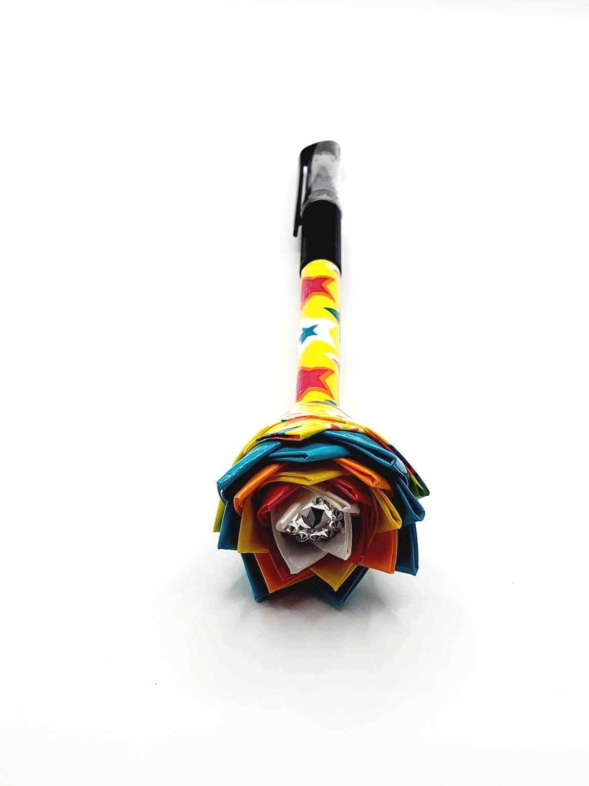 Duct Tape Flower, Jot Gel Pens 7mm Medium Point